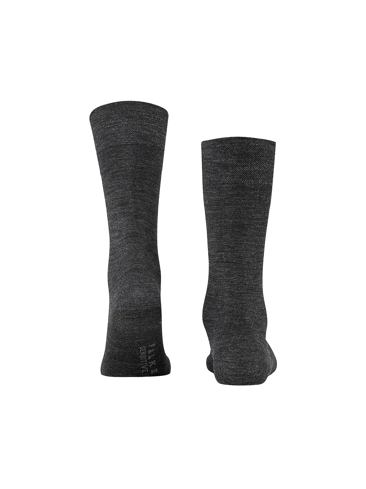 FALKE | Herren Socken Sensitive Berlin black | grau
